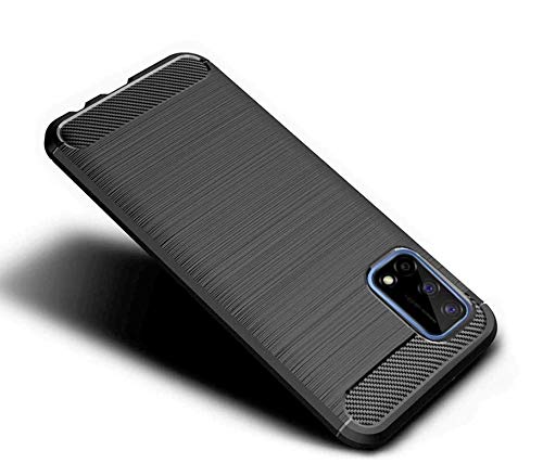 PrimeLike Shockproof Hybrid Soft TPU Carbon Fiber Texture Back Cover for Realme GT Master Edition (Black) (B09P43NLCK) Amazon Price History, Amazon Price Tracker