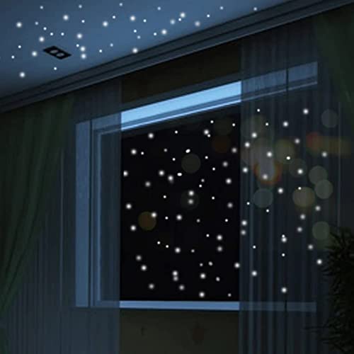 407 piezas de calcomanías luminosas para pared y techo miniatura 3