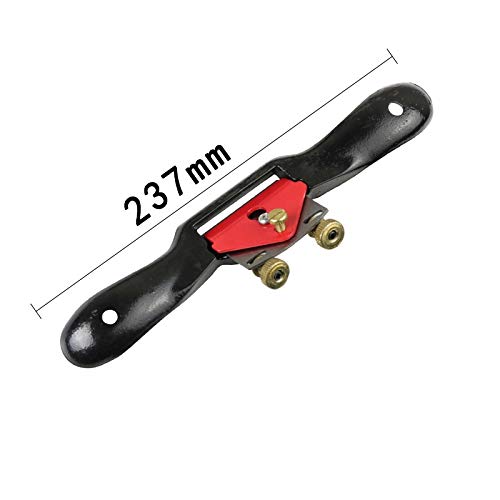 Pialla a Mano per la Lavorazione del Legno Utensili manuali per rifinitura Utensile Manuale per Legno con Vite/Lama (Lunghezza Corpo: Due Viti 5 Lame)