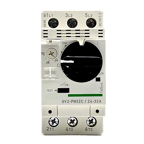 Disjoncteur magnétique GV2-PM32C 24-32 A avec déclenchement tripolaire rapide