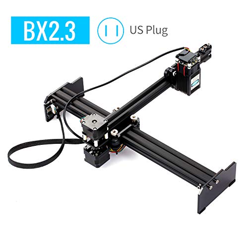 KKmoon 15W Laser Engraving Machine High Speed Mini Desktop Laser Engraver Printer Portable