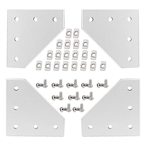 KJOET 4 5 L^ڑv[g 3030V[Y WCgv[guPbg,20 M6 Xbgi 20 M6x12mm Zp\PLbvXN[{g6mmXA~vt@CANZT[io[j