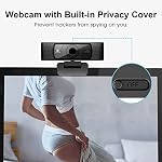 HD Webcam 1080P with Microphone & Cover Slide, Vitade 928A Pro USB Computer Web Camera Video Cam for Streaming Gaming Conferencing Mac Windows PC Laptop Desktop