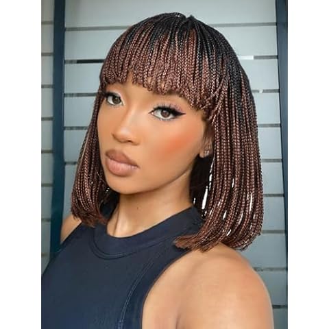 Fancy Hair Short Braided Wig Cover
