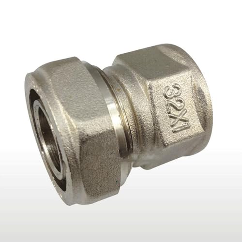 Conector PEX-AL-PEX 1620 contra fugas en calefacción central de latón 3