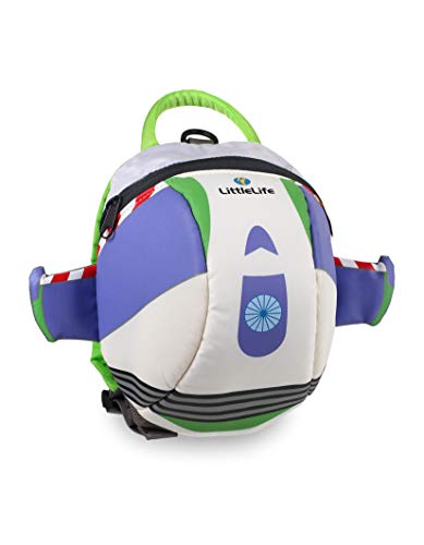 LittleLife Buzz Lightyear Disney Toddler Backpack Mochila con riendas de Seguridad, Infantil,...