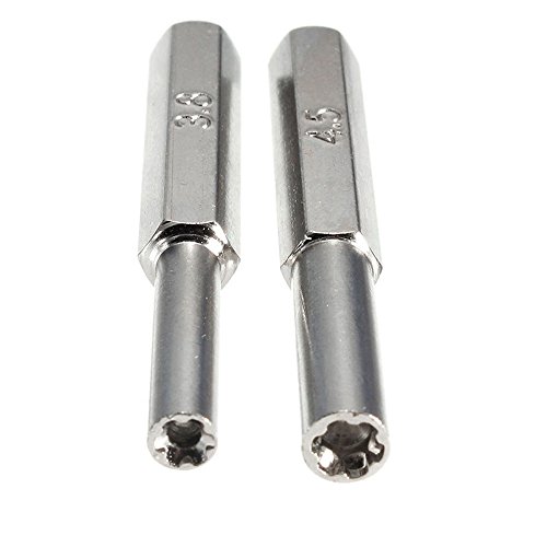 Tournevis sécurité acier 4.5mm 3.8mm pour console Super Nintendo GameBoy GameCube N64