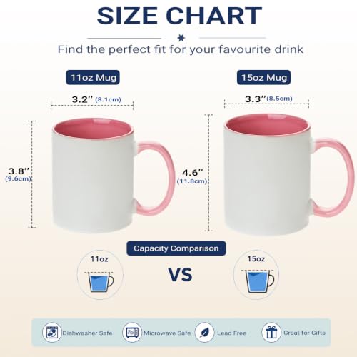 ImvivPrint Personalized Coffee Mug 11/15oz, Custom Photo & Text Cup - Image 3