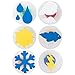 READY 2 LEARN Giant Stampers - Weather Patterns - Set...