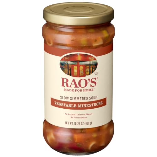 Rao’s Made For Home Vegetable Minestrone Soup, 15.25 oz