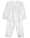 Laura Dare Little Girls Rosebud Jersey 2-pc Long Sleeve Pajama Set, 2t - 6x