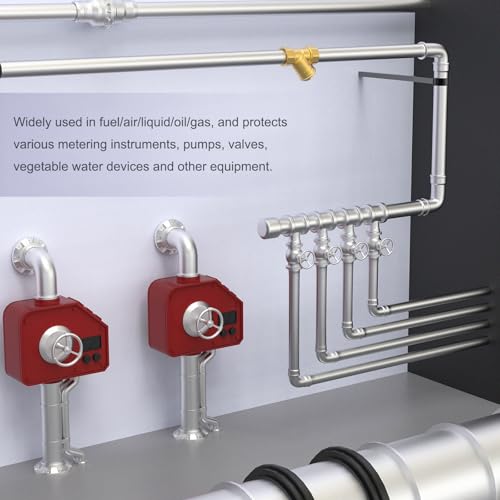 Image of GASHER 1PCS Brass 1 /2 inch Female Y Strainer Mesh Filter Valve for Water Oil Separation
