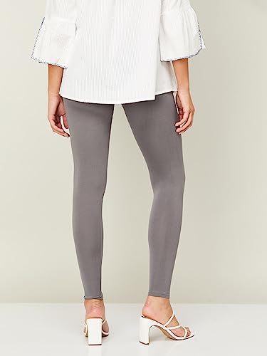 Image of Melange by Lifestyle Women Black Legging