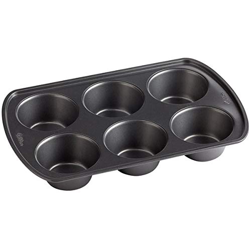 Cupcake and muffin Pan, Perfect Results 6 Cups Non-stick