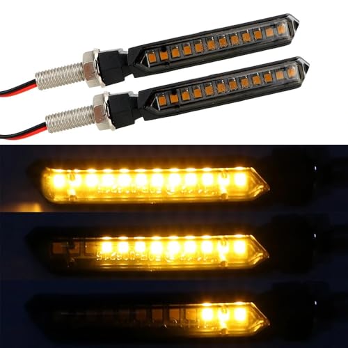 Clignotants à indicateurs moto LED défilants pour feux stop
