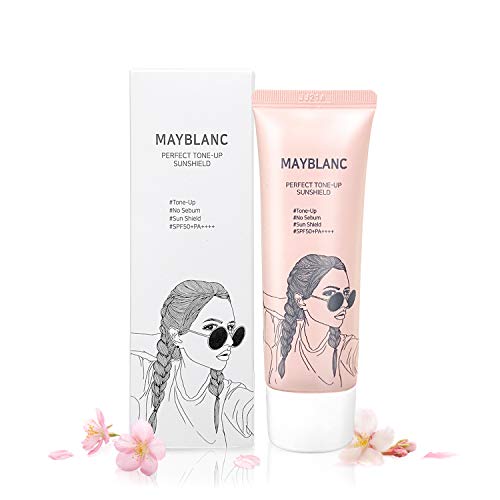 Brightening Sunscreen | Mayblanc Perfect Tone-Up Sunshield SPF 50 2.2oz | Korean Sunscreen for Face | Face Sunscreen Moisturizer Face | Daily Face Sunscreen Korean | Korean Sunscreen SPF 50 Brightening Sunscreen | Mayblanc Perfect Tone-Up Sunshield SPF 50 2.2oz | Korean Sunscreen for Face | Face Sunscreen Moisturizer Face | Daily Face Sunscreen Korean | Korean Sunscreen SPF 50