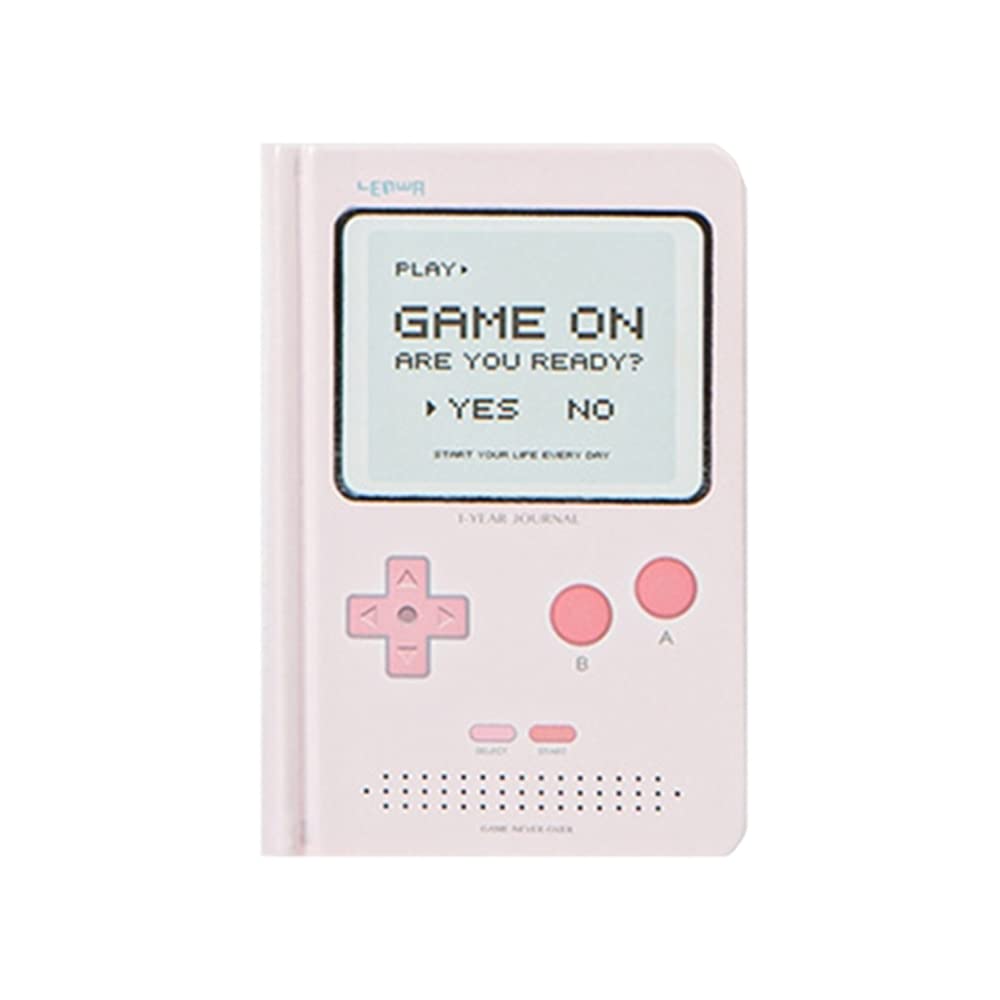 jooact365 Days Undated Daily Planner A6 Mini Thick Notebook Pocket Agenda School Diary One Page Per Day Game Life Journal Notepad Gifts