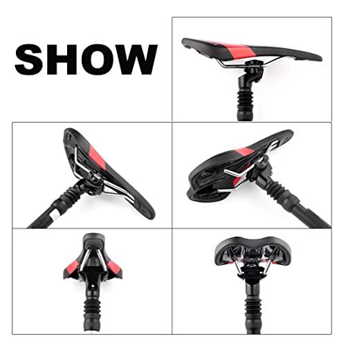 Zukka Bike Suspension Seatpost 30.9 X 300 Mm (1.22X11.8 Inch) Shock Absorber Damper Bicycle Seat Post With Adjustable Clamp #TOP1