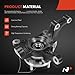 A-Premium Front Right Steering Knuckle & Wheel Bearing Hub Assembly Compatible with Chevrolet Aveo 2004-2011, Aveo5 2007-2011 & Pontiac G3 2009-2010, Passenger Side