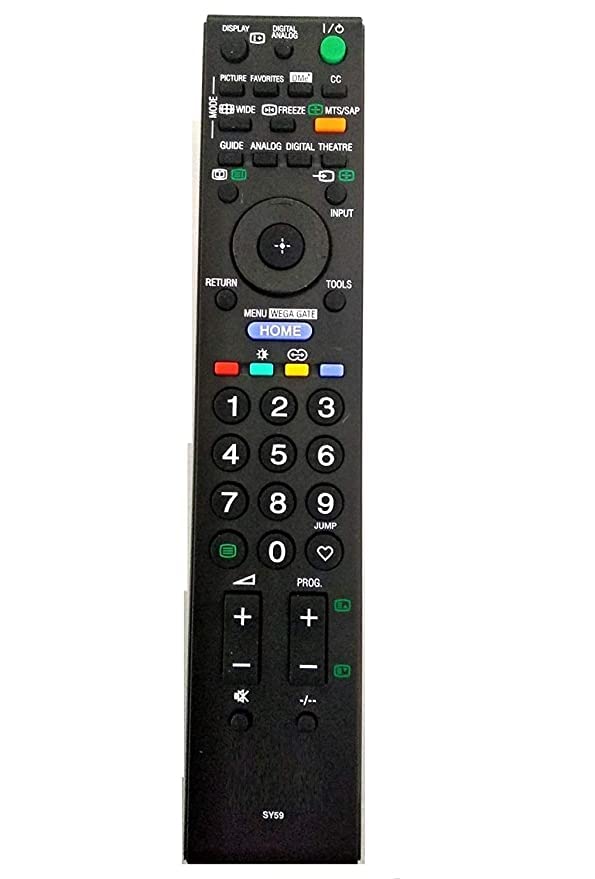 Image of VNQ Remote Compatible with Sony LCD /LED /HD /SMART /BRAVIA /3D /4K /ANDROID, Your Old Remote Must be Exact Same (Next-4)