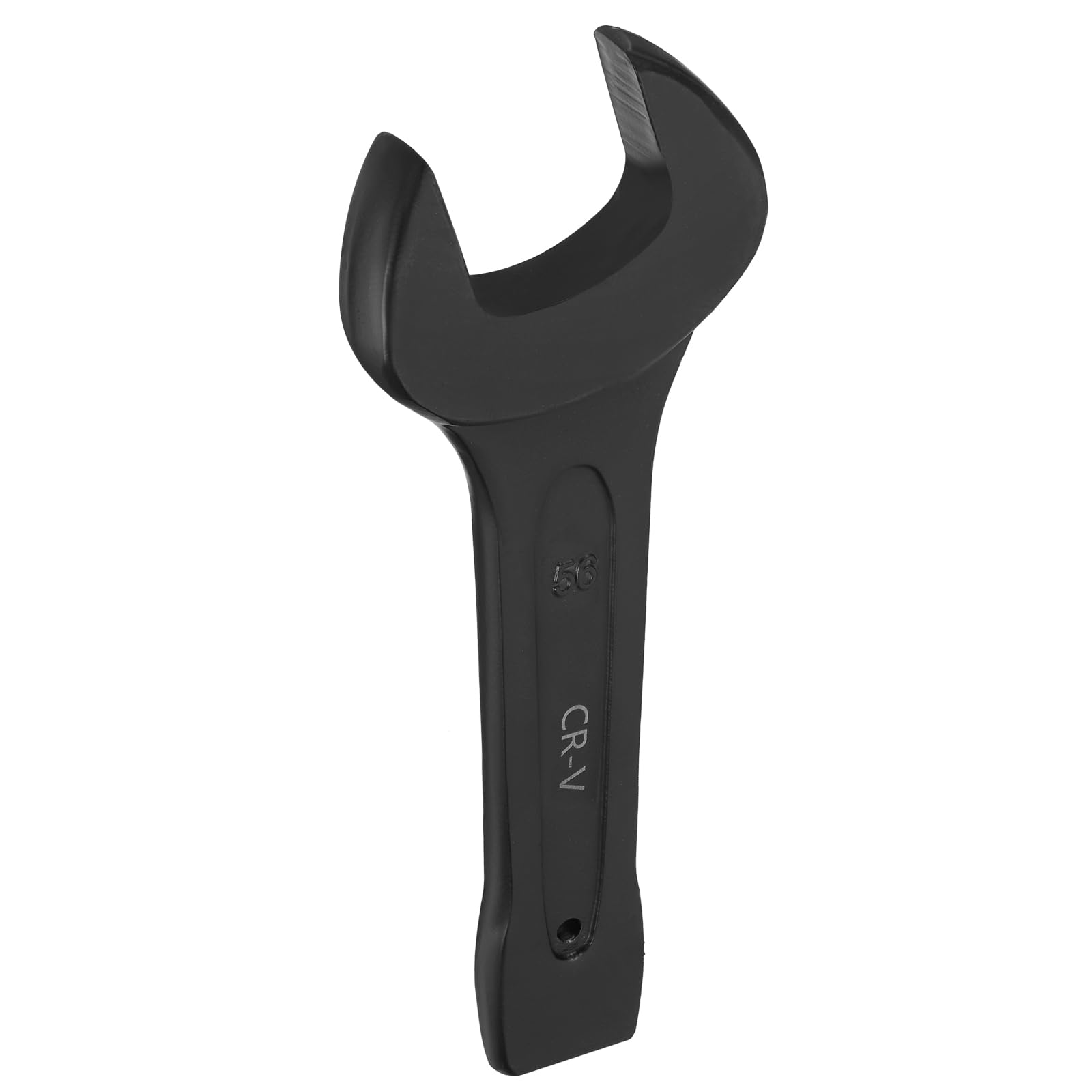 QUARKZMAN Llave De Golpe De Extremo Abierto 56mm Métrica CR-V Acero Llave Fija De Un Extremo Pintura Horneada Cabeza En Forma De U Herramienta Manual Para Reparación Mecánica Automotriz