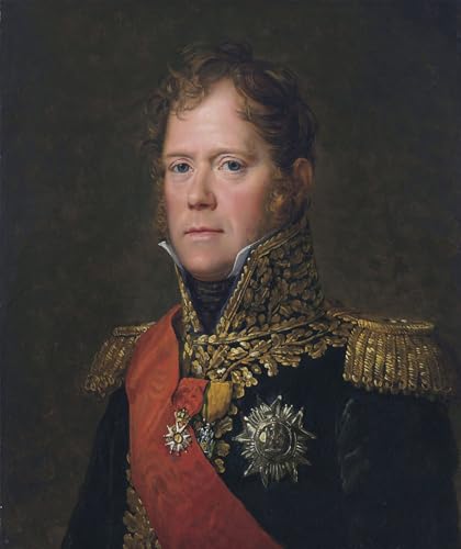 Affiche Michel Ney pour habiller un mur vide grand tableau toile déco 60x90