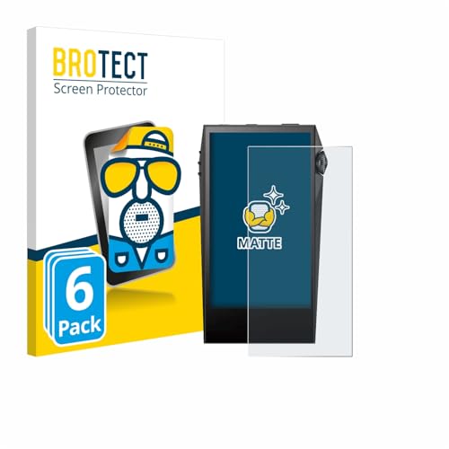 brotect Screen Protector Anti-Glare Compatible with Astell&Kern SP3000M (6 Pack) Screen Protector Matte, Anti-Fingerprint Protection Film