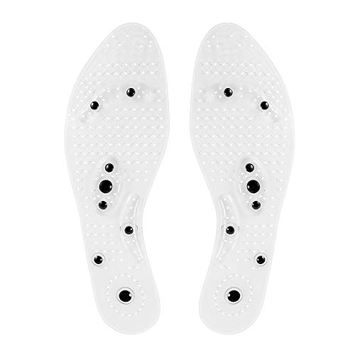 Mindinsoles for Men and Women Acupressure Magnetic Insoles for Feet Massage Foot