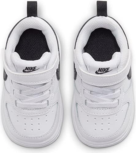 nike black court borough low 2 youth trainers