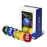 Photo Gallery longridge palline da golf keep calm novelty, confezione da 6, varie Photo Gallery longridge palline da golf keep calm novelty, confezione da 6, varie