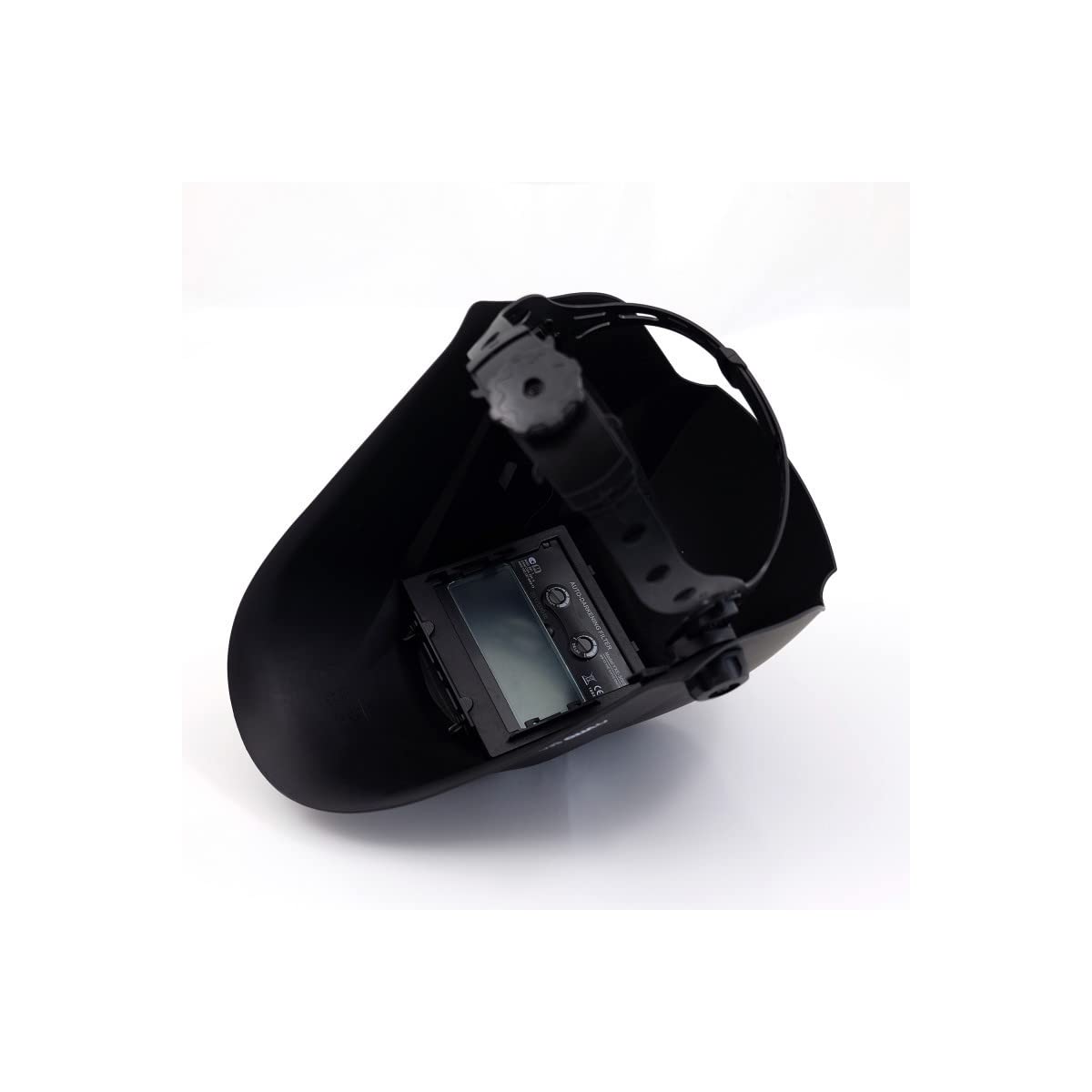 VITO - Cagoule de soudure LCD Masque de soudure automatique teinte variable 9 à 13 - alimentation solaire