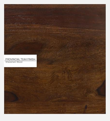 Image of Solid Sheesham Wood Queen Size Bed | Without Storagr Queen Size Bed | Living Room Bed Room Furniture | Bedroom Furniture | Office Furniture | Brown Colour |