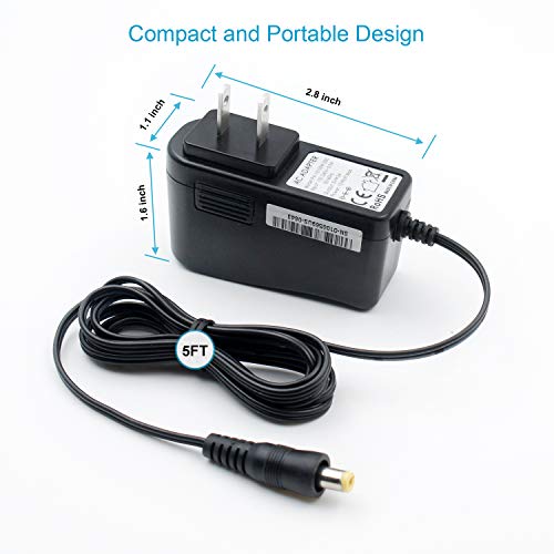 Replacement AC/DC Adapter 5V 1A 2A 2.5A 3A Power Adapter Charger w/ 8 Tips for USB Hub, TV Box, LED Pixel Light, Tablet, Camera, BT Speaker, GPS, Toys, Webcam, Router and More 5V Electronics