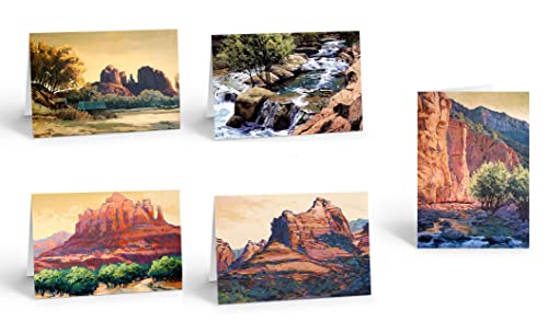 Image of Stonehouse Collection | Sedona, Arizona Note Cards |10 Boxed Cards & Envelopes | Red Rock Note Cards (Assorted)