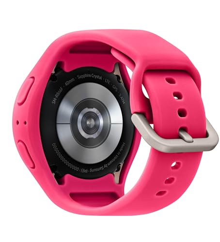 Image of SAMSUNG Galaxy Watch Kids 4, 5, 6, 7, FE Series Band, Nylon, Smartwatch Replacement Strap for Kids, Nylon Small, GP-TYL305AMBEW, Red
