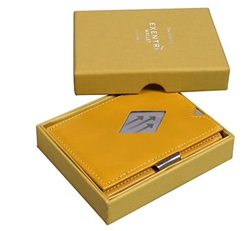 Leather Trifold Wallet - RFID Blocking w/Stainless Steel Locking Clip4