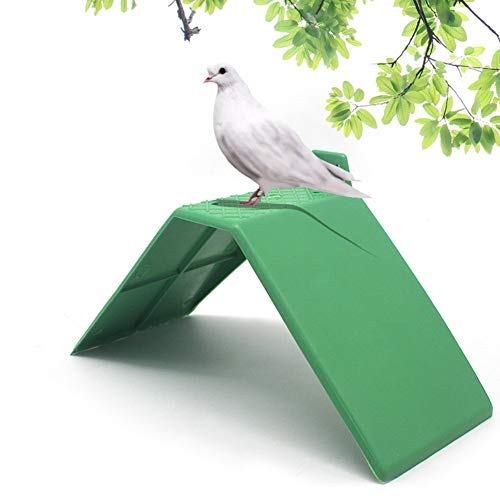 Image of Durable Plastic Bird Cage Accessories 10 Pack - Lightweight & Easy to Install Perches for Birds, Pigeons, Aviary, Coop & Cage Use