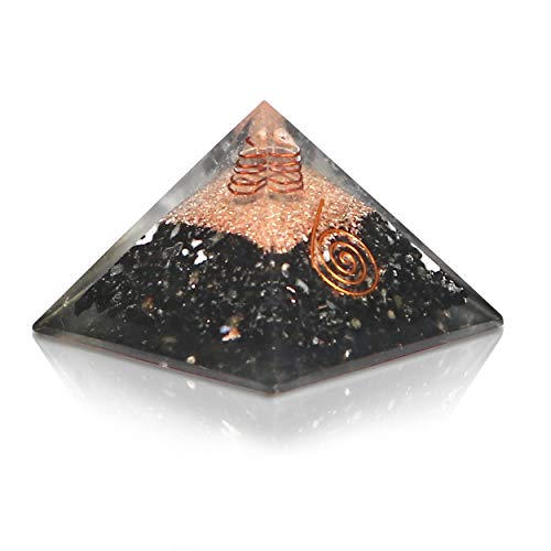 JSR Orgone - Pirámide de Amatista y Cristal de Roca