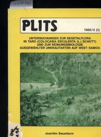 Untersuchungen zur Segetalflora in Taro und zur Keimungsbiologie