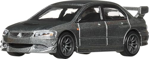 Vehículo coleccionable Hot Wheels Mitsubishi Lancer 1:64 miniatura 1