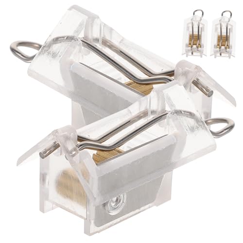 MUCKLILY 4 Herrajes para Persianas Venecianas Cerraduras De Cordón Accesorios Compactos De Mecanismo De Bloqueo para Cortinas De Ventanas