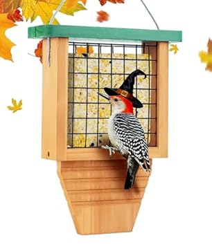 suet bird feeders for woodpeckers