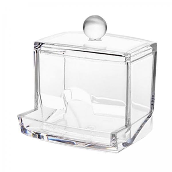 3xCotton Swabs Storage Box Portable Transparent Empty Practical Organization| Makeup Bags & Cases| |Health Beauty-image-39