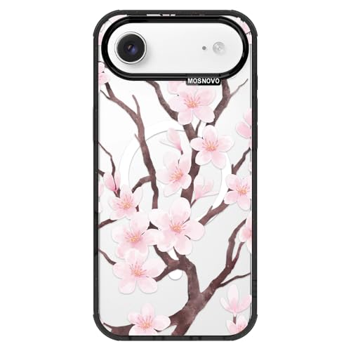 Coque iPhone Air antichoc résout les risques de chute avec son design fleur de cerisier MagSafe