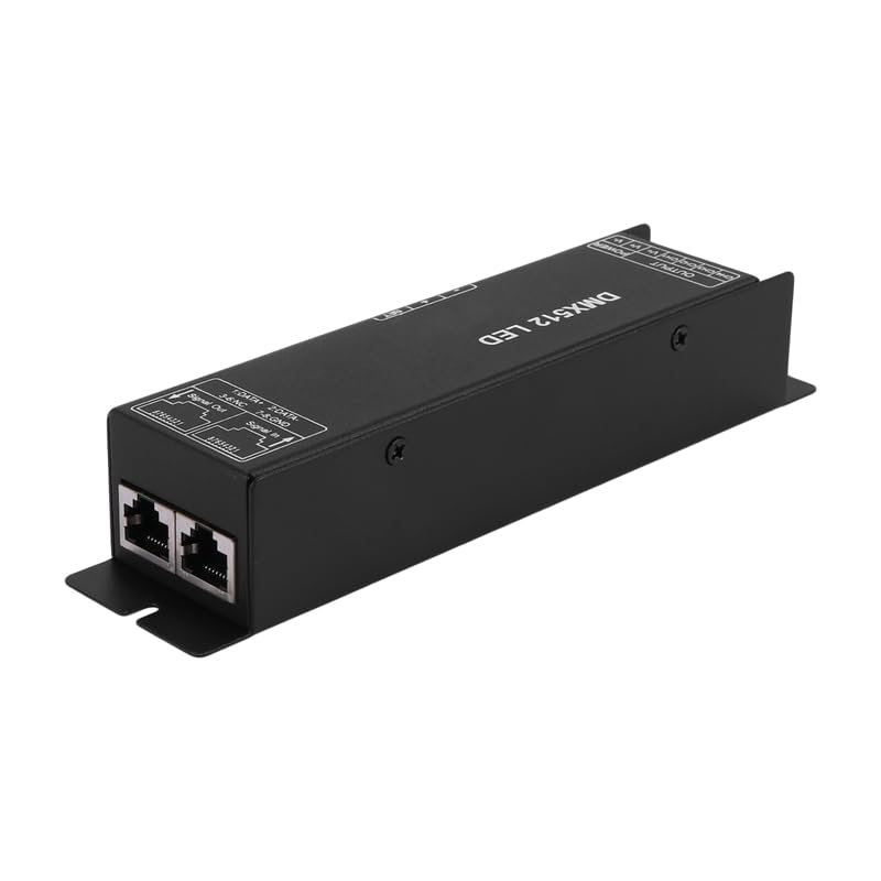 512 cyfrowy wyświetlacz dekoder ściemniania sterownik Dmx512 kontroler nadaje się do taśm świetlnych LED DC12-24V 20A