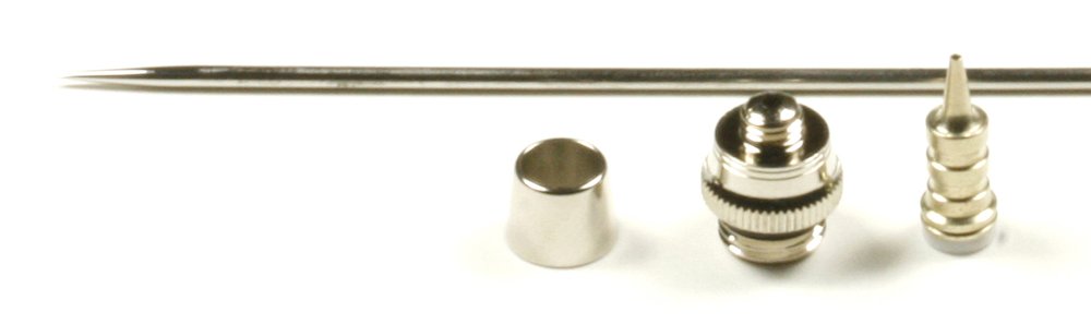 Harder & Steenbeck Kit completo de 0,6 agujas, Duse, punta para Evolution CRplus, Infinity CRplus
