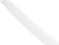 Vista 3 de Mercer Culinary M23880 Millennia Black Handle - Cuchillo para pan con mango negro, borde ondulado curvo de 10 pulgadas