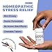 Genexa Stress Relief - 60 Tablets, Certified Organic & Non-GMO, Physician Formulated, Homeopathic Sleep Aid (Stress Relief, 1 Pack)