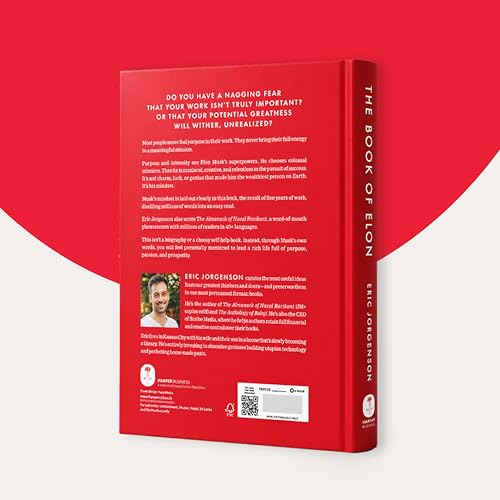 Image of The Book of Elon: A Guide to Purpose and Success | Elon Musk's Most Useful Ideas, in His Own Words (From the bestselling author of inchThe Almanack of Naval Ravikant inch)