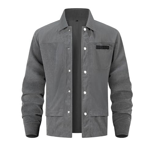 Veste homme coupe ample en velours contre le froid de l'automne